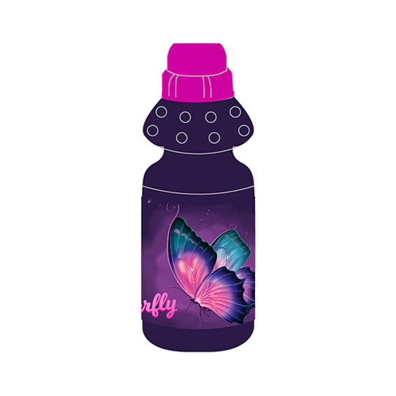 TTS plastična flašica za piće Buttfly 350ml s motivom leptira