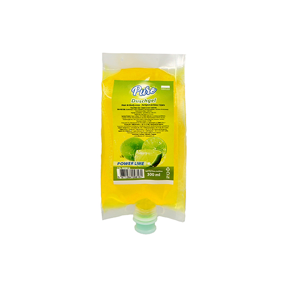 TTC Šampon Power Lime 300ml u zelenoj bočici s limunom