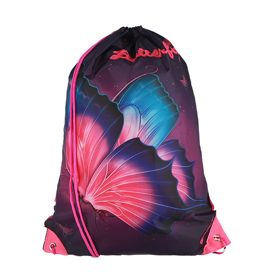 TTS Sport torba Butterfly 24, vodootporna vrećica za patike od 210D poliestera s motivom leptira