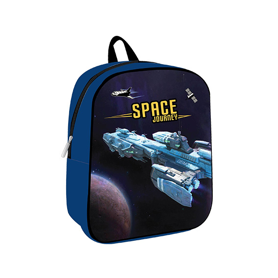 TTS ruksak UNO 3D Space 25 sa šarenim 3D motivom svemira za predškolce