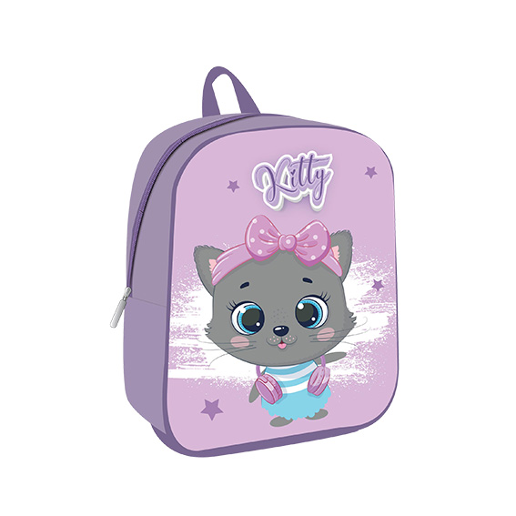TTS UNO 3D Kitty 25 ruksak za predškolce sa motivom mačke
