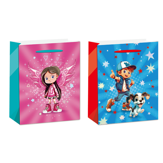 SE vrećica L Boy&Girl 210g, dimenzija 32x26x12 cm, za dječake i djevojčice