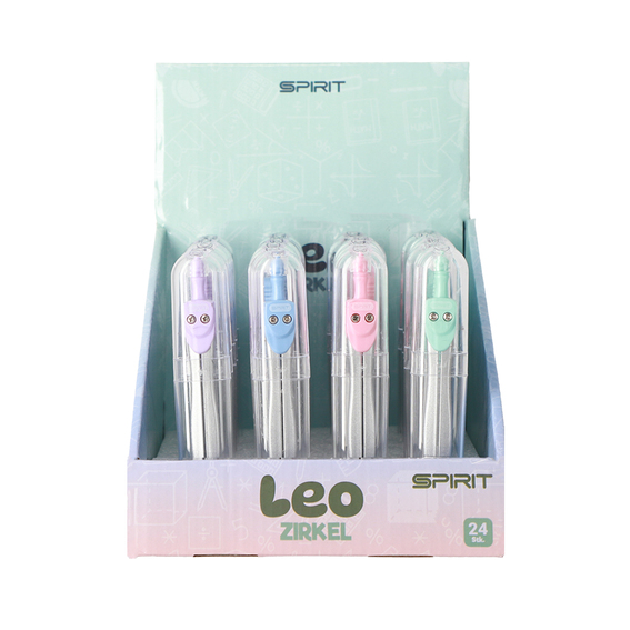 TTS Šestar LEO 1D u pastel bojama upakovan u PVC kutiju