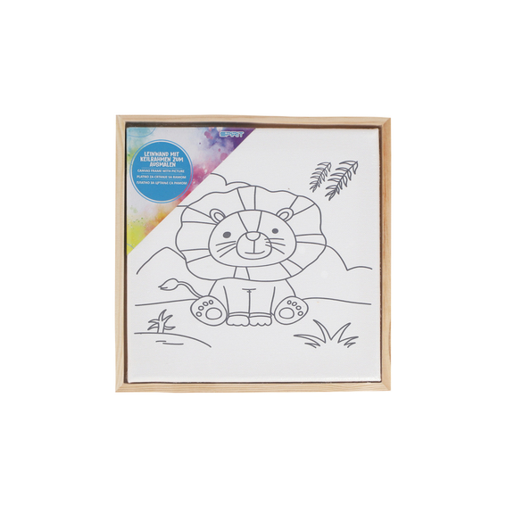 TTS platno sa printom 20x20cm za slikanje na drvenom okviru