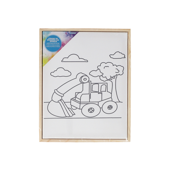 TTS platno sa printom 24x30cm za slikanje