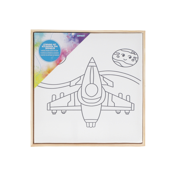 TTS platno sa printom 30x30cm na drvenom okviru za slikanje
