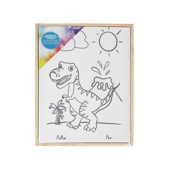TTS platno sa printom za slikanje 30x40cm na drvenom okviru