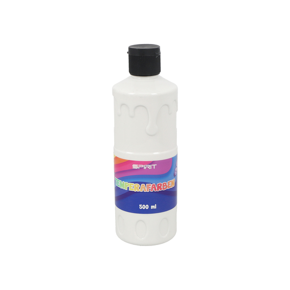TTS Tempera 500ml bijela boja u PVC tubi