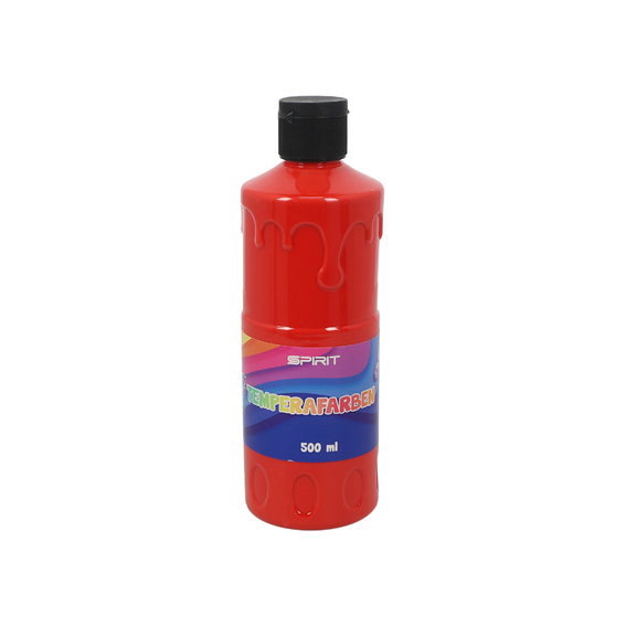 TTS Tempera 500ml crvena boja u PVC tubi
