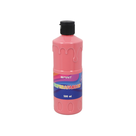 TTS Tempera 500ml PVC tuba svijetlo roze boje