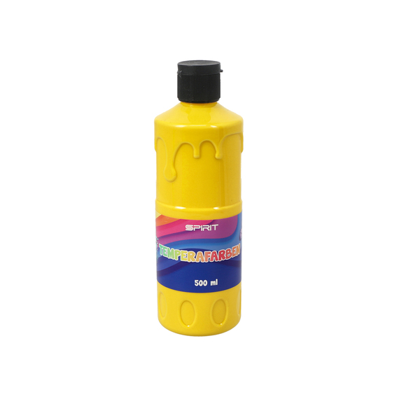 TTS Tempera 500ml žuta boja u PVC tubi