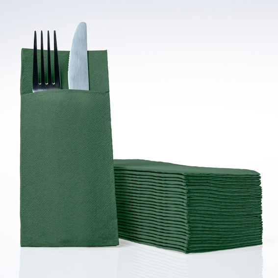 TTC salveta tamno zelena 32x38 cm pakovanje 50 komada