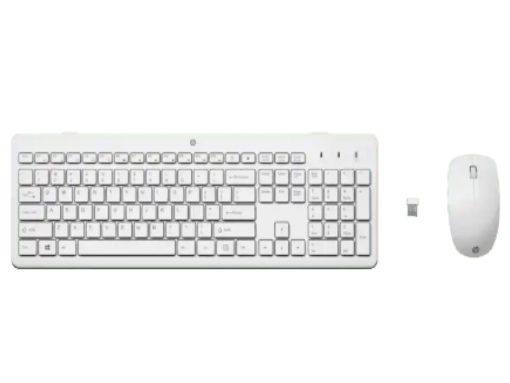 HP 230 WL bežični miš i tastatura bijela boja