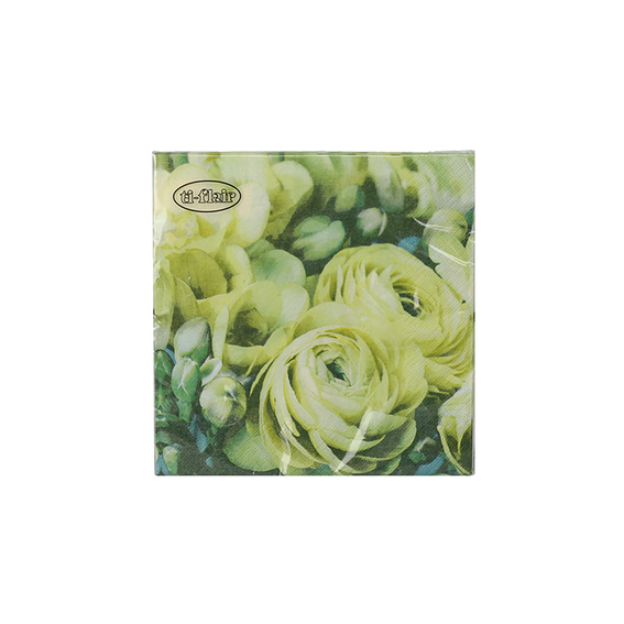 SE Salveta 20/1 33x33 Flower 06, trojne salvete od celuloze u pakovanju od 20 komada