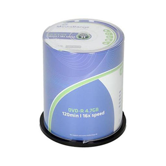 Paket od 100 MR DVD-R diskova 16x 4.7GB