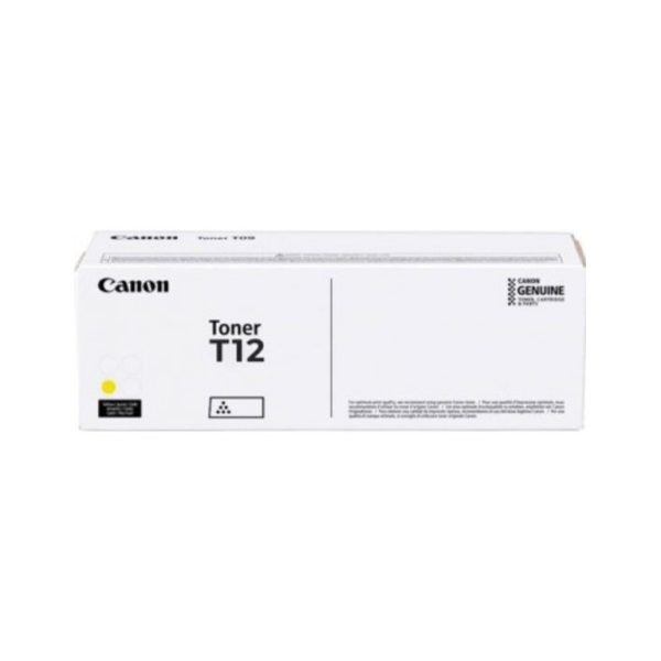 Canon toner T12 Yellow originalni kolor laser toner u žutoj boji