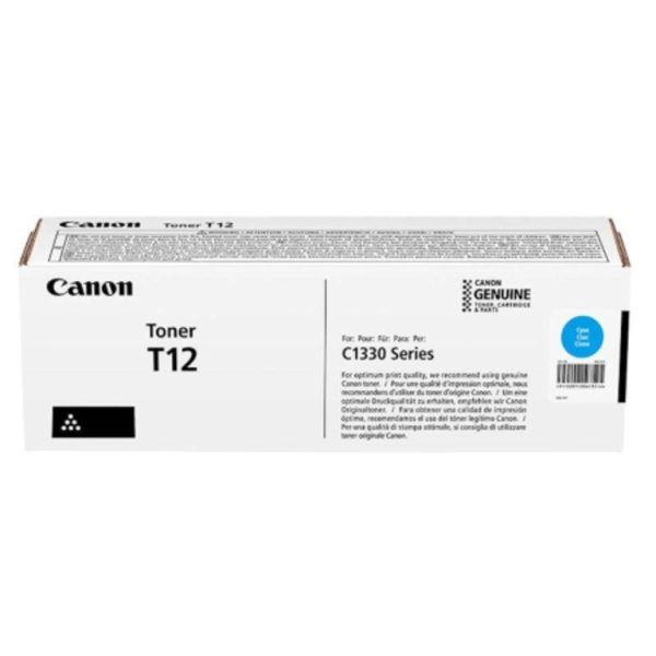 Canon toner T12 Cyan originalni kertridž za laserski štampač