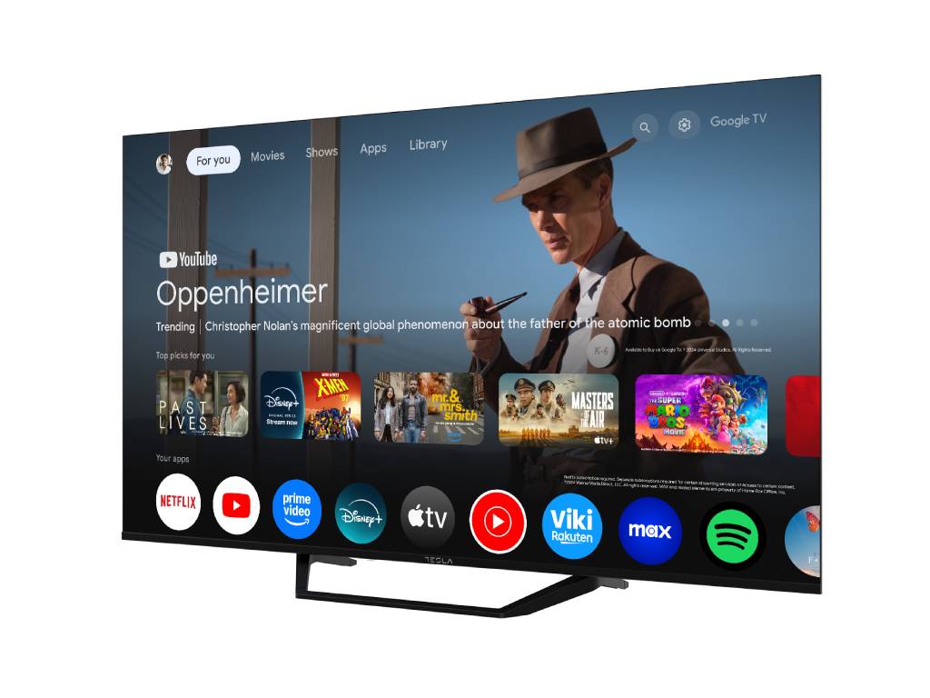 TESLA TV 55E655BUS UHD Google   Powered by Google   Google Assistant
