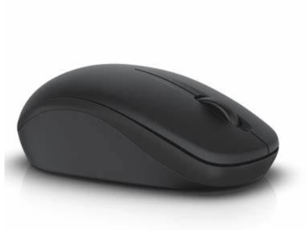 Dell Wireless Mouse WM126 bežični miš na bijeloj podlozi