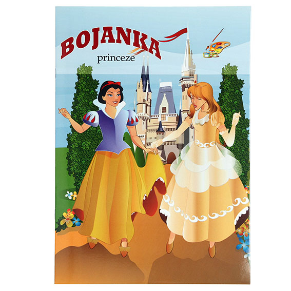 TTS Bojanka princeze sa motivima kraljevstva za djecu