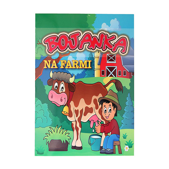 TTS Bojanka na farmi sa motivima životinja i poljoprivrednih scena za djecu