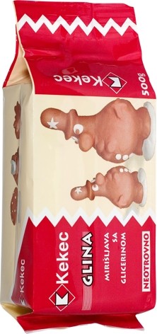 Pakovanje KE Glina Mirisna 500g u bijeloj boji