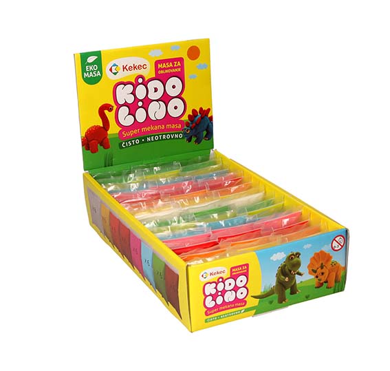 KE Kidolino 48/1 super meka masa za oblikovanje u zip kesici