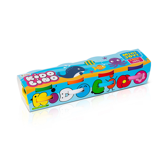 KE Kidolino 8/1 mini JOY set od 8 mekanih boja za modeliranje