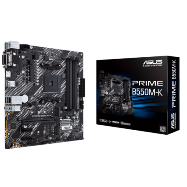 ASUS PRIME B550M-K AMD B550 AM4 micro ATX matična ploča sa VGA, DVI i HDMI priključcima