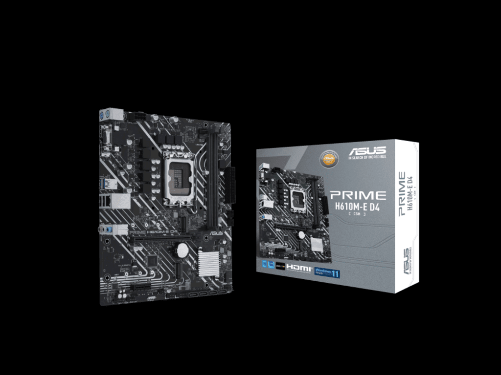 ASUS Prime H610M-E D4-CSM micro ATX matična ploča s Intel H610 čipsetom i LGA 1700 socketom
