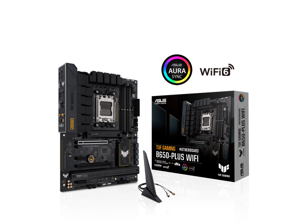 ASUS TUF GAMING B650-PLUS WIFI matična ploča sa AMD B650 čipsetom i AM5 socketom