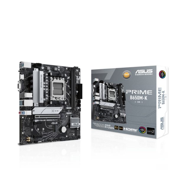 ASUS PRIME B650M-K AM5 mATX matična ploča s DDR5 i M.2 slotovima