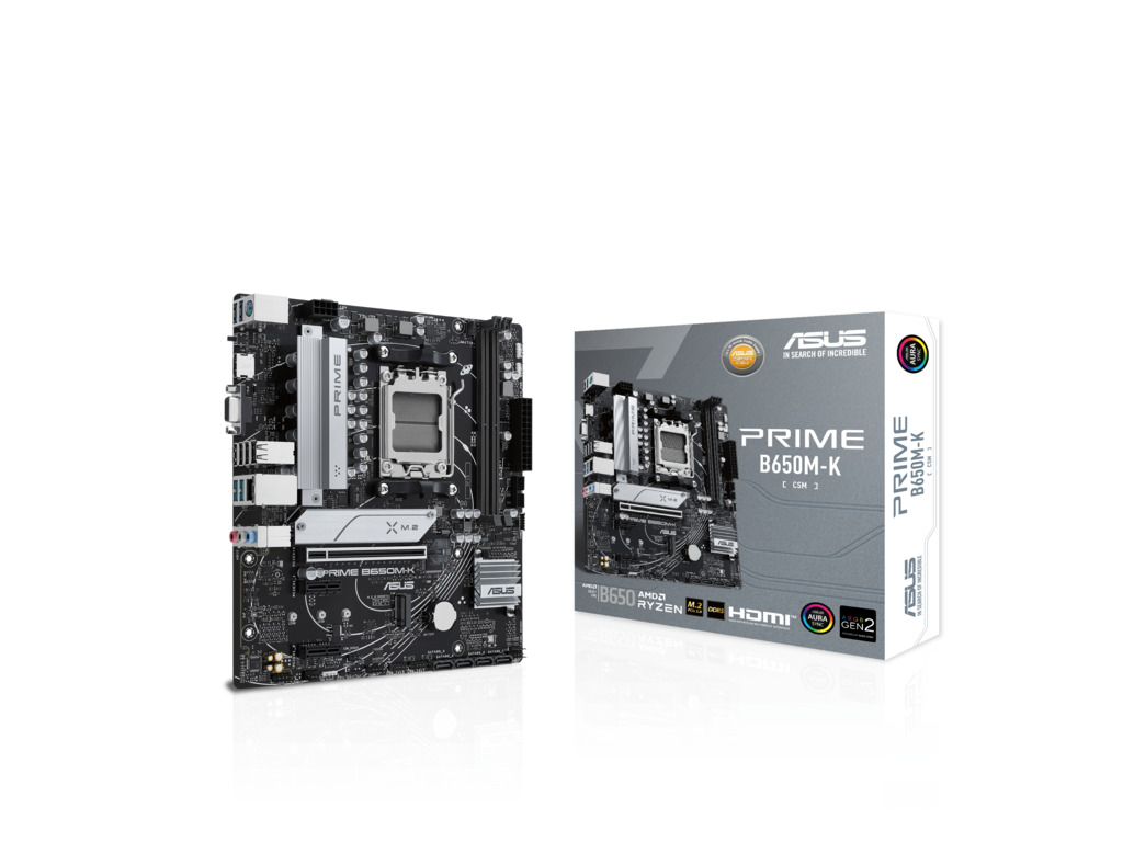 ASUS PRIME B650M-K AM5 mATX matična ploča s DDR5 i M.2 slotovima