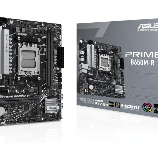 ASUS PRIME B650M-R matična ploča s AM5 socketom, DDR5 i M.2 podrškom, mATX formata