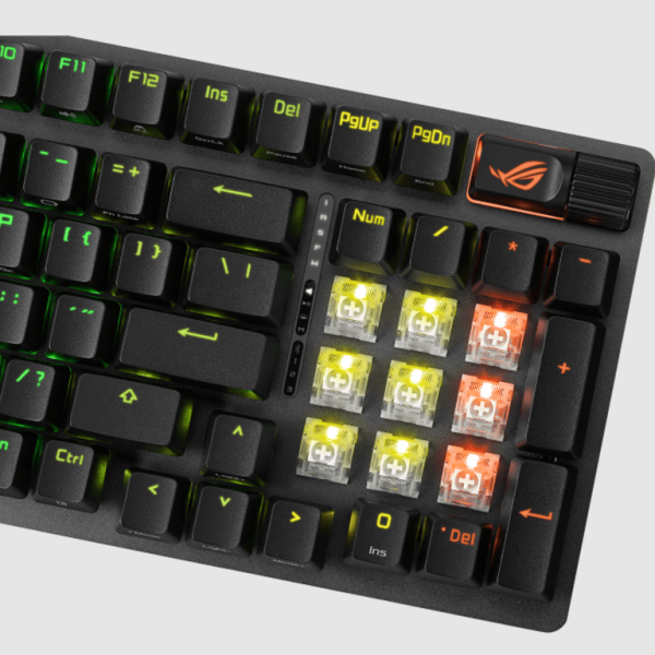 ASUS ROG Strix Scope II 96 Wireless mehanička gaming tastatura sa US layoutom i RGB osvetljenjem