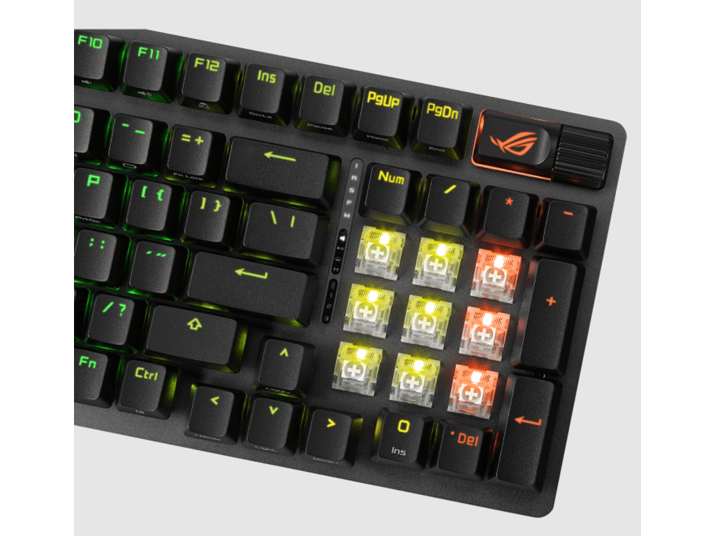 ASUS ROG Strix Scope II 96 Wireless mehanička gaming tastatura sa US layoutom i RGB osvetljenjem