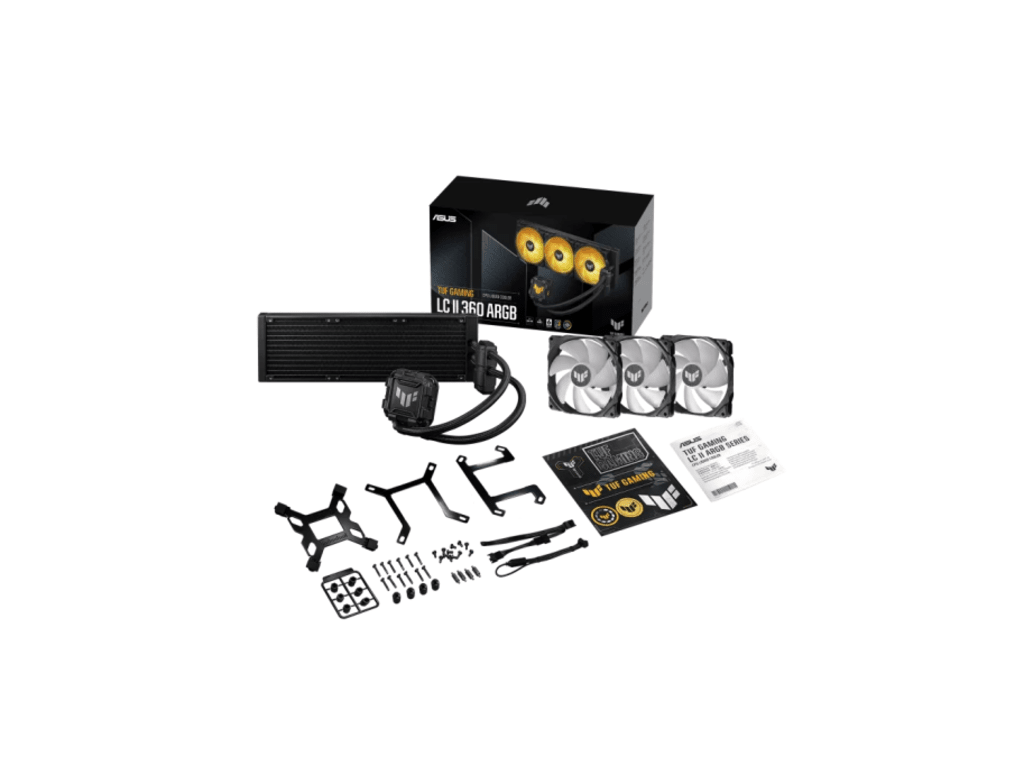 TUF GAMING LC II 360 ARGB all-in-one CPU liquid cooler with Aura Sync