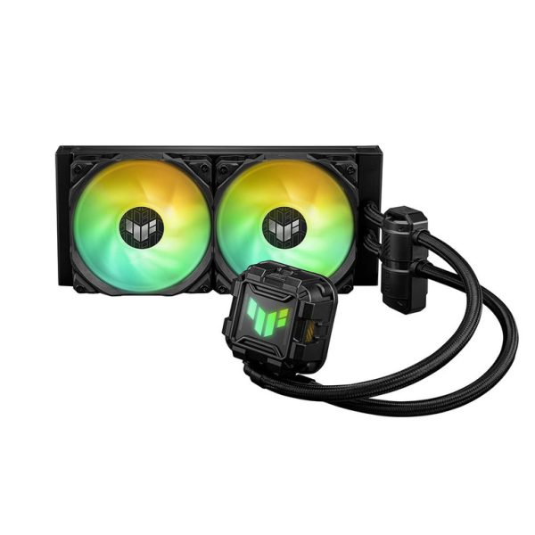 TUF GAMING LC II 240 ARGB all-in-one liquid CPU cooler with Aura Sync
