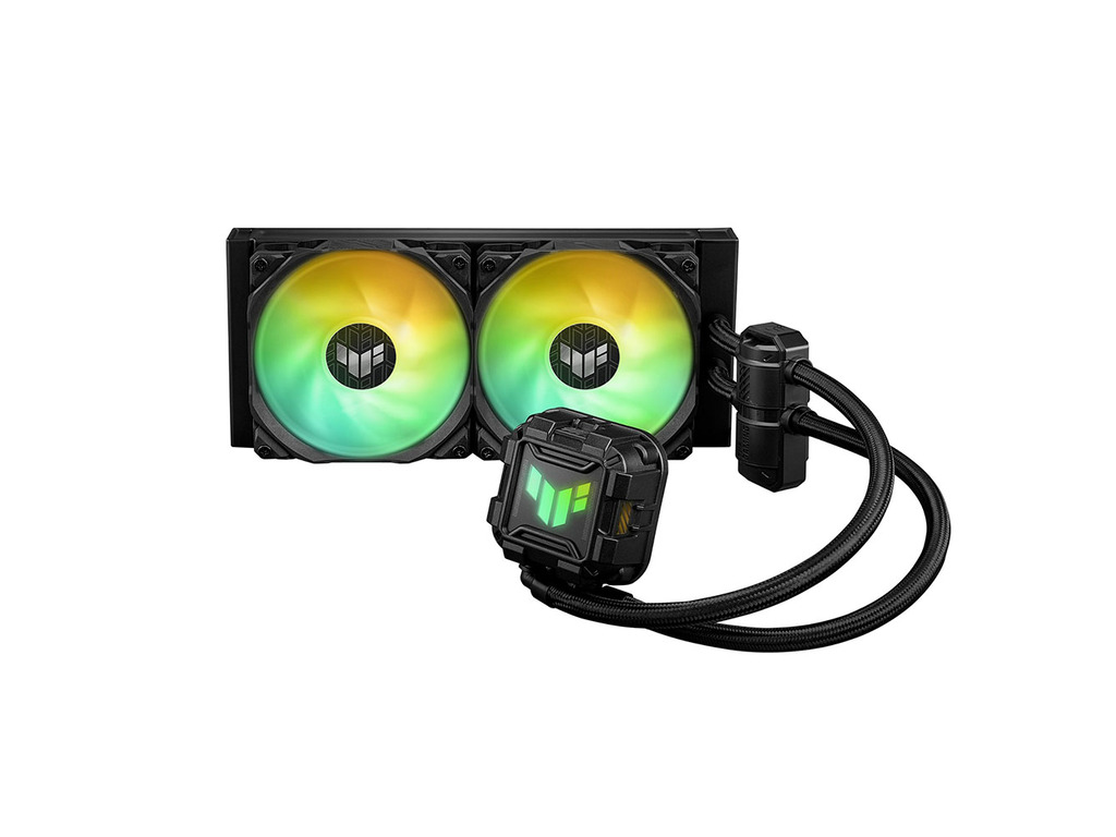 TUF GAMING LC II 240 ARGB all-in-one liquid CPU cooler with Aura Sync