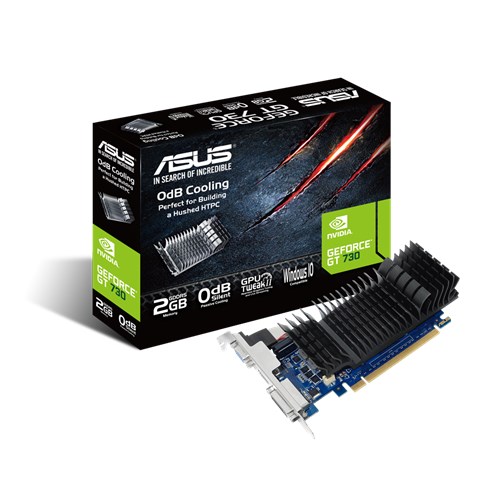 ASUS NVIDIA GeForce GT 730 grafička kartica sa 2GB GDDR5 memorijom i VGA DVI HDMI priključcima