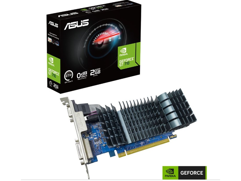 ASUS GT710-SL-2GD5-BRK-EVO NVIDIA GeForce GT 710 grafička kartica sa 2GB GDDR5 memorije