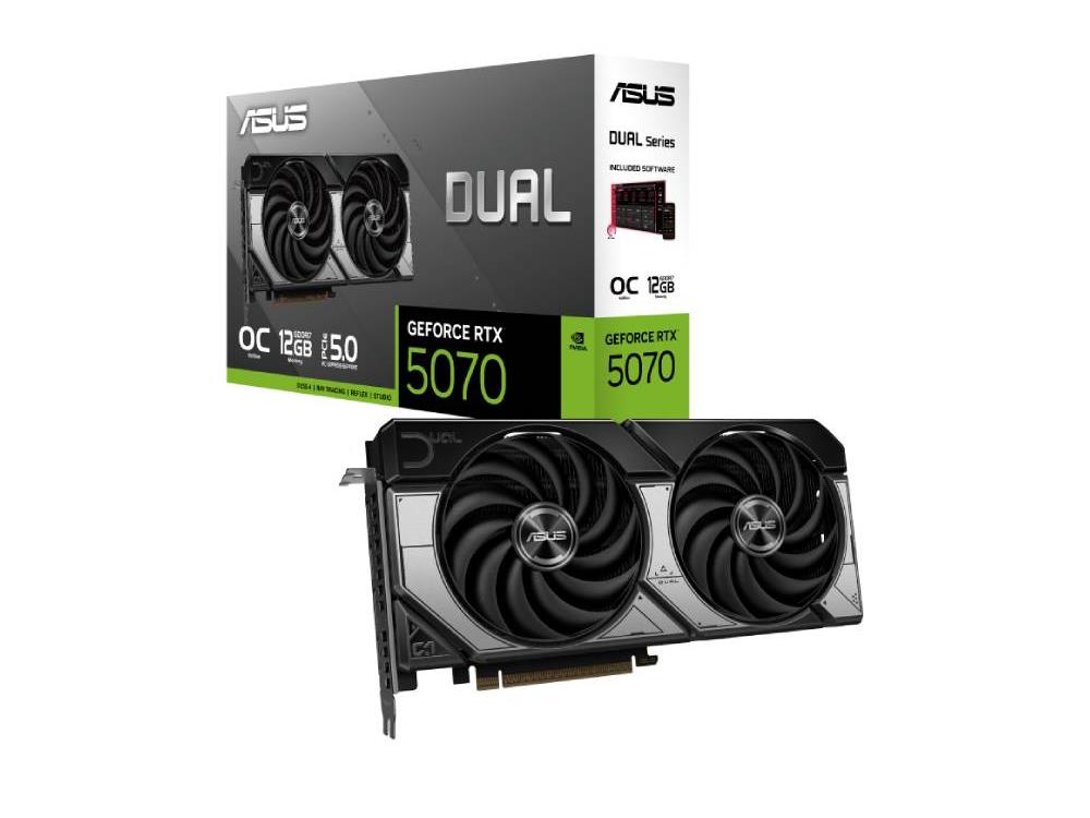 ASUS DUAL-RTX5070-O12G grafička kartica sa 12GB GDDR7 memorijom