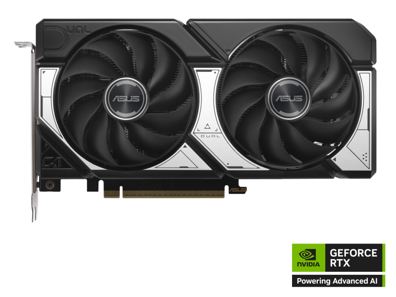 ASUS DUAL-RTX5060TI-O8G grafička kartica sa 8GB GDDR7 memorijom, 128-bit, 3 DisplayPort i 1 HDMI izlaz