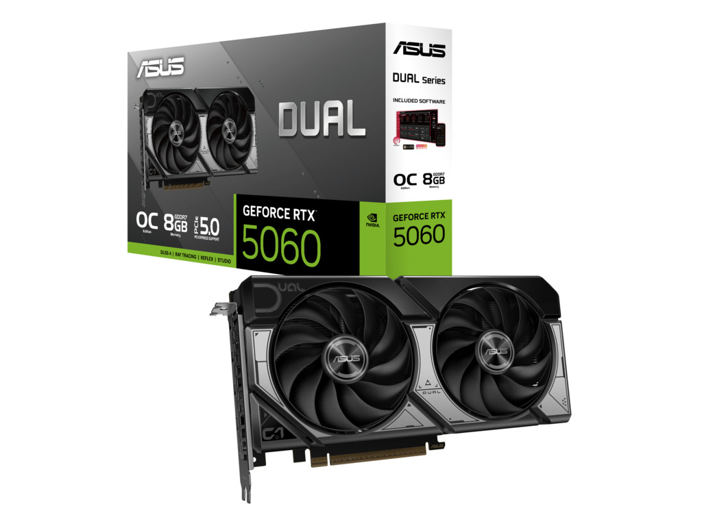 ASUS DUAL-RTX5060-O8G grafička kartica 8GB GDDR7 OC