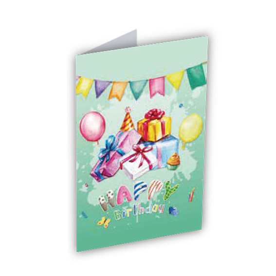 3D rođendanska čestitka s brojem 15 i natpisom Happy Birthday