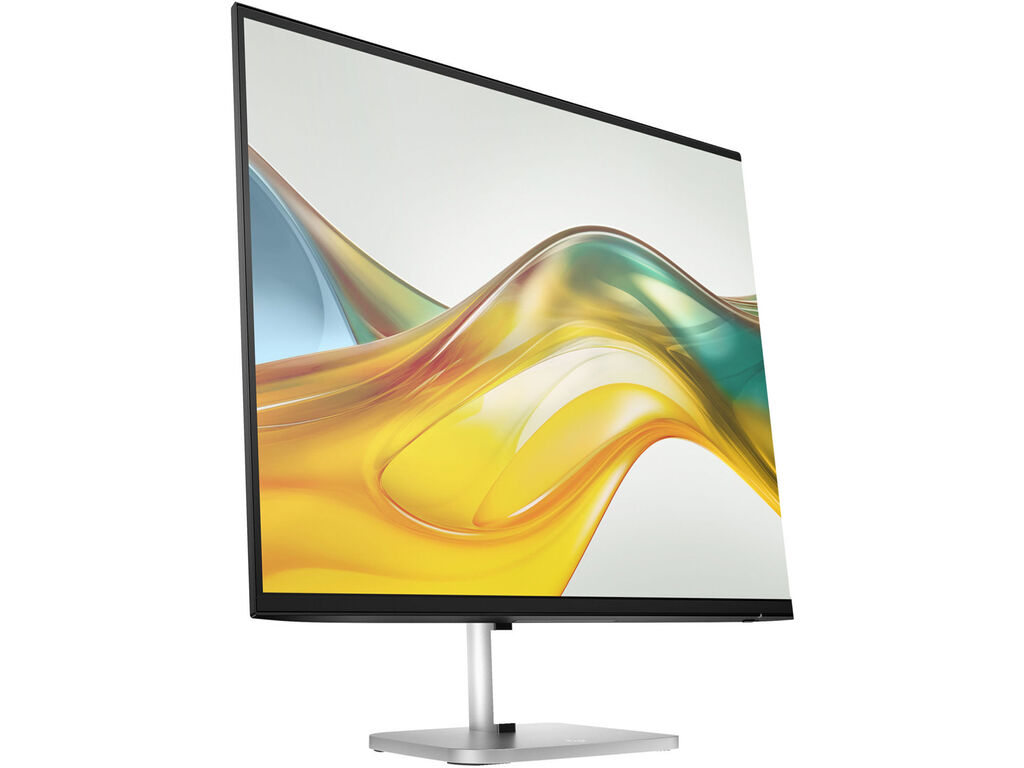 HP S5 Pro 527pq 27-inčni QHD IPS monitor sa postoljem, prikazan na stolu