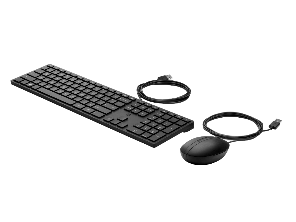 HP Wired DT 320MK set miša i tastature na bijeloj podlozi