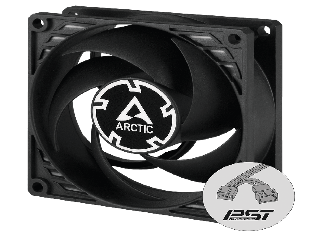 Arctic P8 PWM PST 80mm ventilator za hlađenje računara