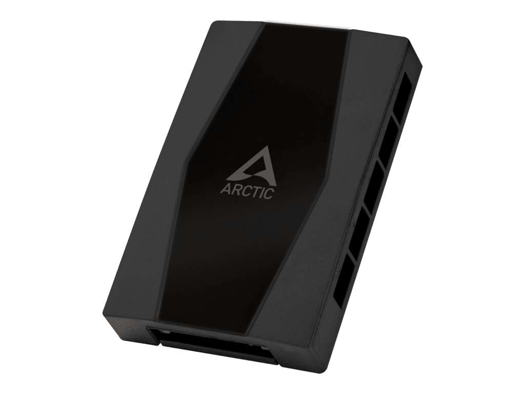 Arctic 10 port PWM fan hub with SATA power connection