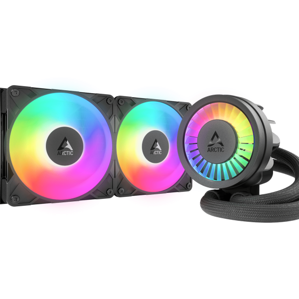 Arctic Liquid Freezer III PRO 240 A-RGB Black AIO CPU water cooler with dual fans
